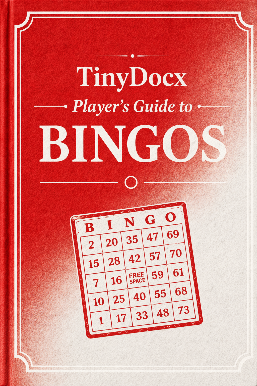 TinyDocx — Player's Guide to Bingos